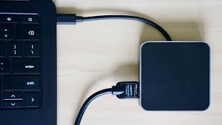 How To Extend Your Chromebook Display With USB Type C [upl. by Leiria]