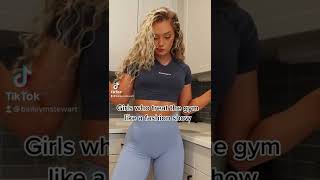 Viral tiktok trend Kim kardashion guilty treating the gym like a fashion show shorts new ALPHALETE [upl. by Anairotciv497]