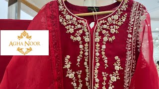 Agha Noor New Collection 2024  Agha Noor Fancy dresses 2024 Agha Noor summer Collection 140624 [upl. by Burkhard]