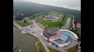 Sea Museum and Dolphinarium  Dolphins show  Klaipėdos jūrų muziejus [upl. by Anyalram]