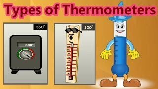 Various Types of Thermometers Measuring Temperature How They Are Used Learning For Children [upl. by Spiros]