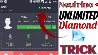 Neutrino Plus App Se Followers Kaise Badhaye  Neutrino Plus Mod Apk Unlimited Diamonds [upl. by Rochelle486]