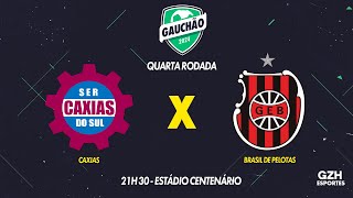 AO VIVO com imagens Caxias x Brasil de Pelotas  Gauchão 2024  31012024 [upl. by Assital712]