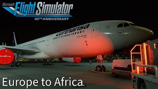 MSFS2024 FIRST FLIGHT IN INIBUILDS A330300  GERMANY TO NIGERIA  MSFS2024 [upl. by Nancy]