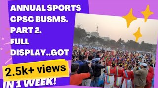 Annual Sports Cantonment Public School and college Parbotipur DinajpurCpsc busms Part 2display [upl. by Kyte]