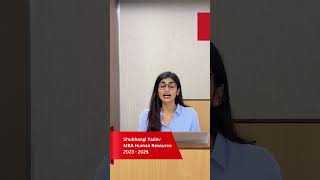 Navigating the Future of HR with NMIMS  Shubhangi Yadav [upl. by Norrv]