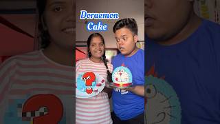 My Sister Vs Me  Who will make the best Doraemon Cake shorts [upl. by Betthezel127]