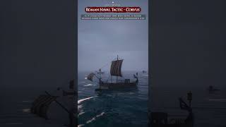 Roman Naval Tactics Corvus shorts romanhistory military documentary tactical fypシ fyp [upl. by Vincents]