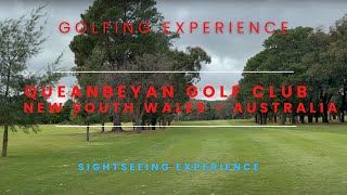 Golf Sightseeing at Queanbeyan Golf Club New South Wales Australia [upl. by Hilarius]