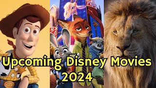 UPCOMING Disney Movies in 2024 [upl. by Siol]