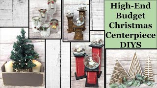 🌲HIGH END BUDGET DOLLAR TREE CHRISTMAS CENTERPIECE amp DIY IDEAS  Wood DIYS  Dollar Tree DIY🌲 [upl. by Aniham547]