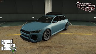 GTA V FiveM PH Obey Argento Audi RS6 Avant 02 [upl. by Ttezzil466]