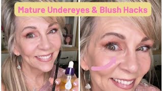 60 Makeup Tips For Mature Skin Undereyes and Blush [upl. by Erdman]