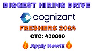 Biggest Hiring Drive  Cognizant CIS Role amp Teleperformance  Freshers 2024  Apply Now [upl. by Atirehs]