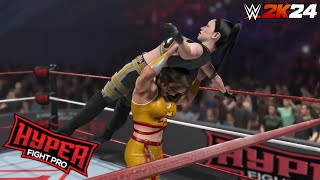 Hyper Fight Pro  Show 46 Debut To Remember  WWE 2K24 [upl. by Wanids633]