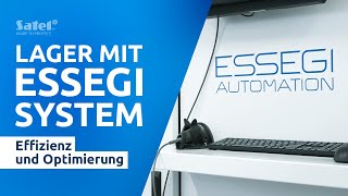 Automatisierte Lagerhaltung bei SATEL  ESSEGI [upl. by Bergren]