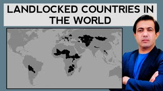 Landlocked Countries in the World  Double Landlocked Countries  Map and Geography Muhammad Akram [upl. by Adianes]