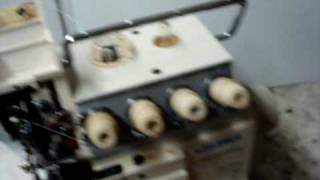 Juki MO2514N Serger Overlock Rolled Edge Sewing Machine by Atlas Levy [upl. by Soilissav194]