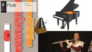 Allegretto  Grade 2 AMEB Flute [upl. by Errecart972]