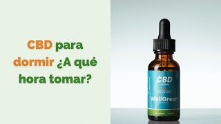 CBD para dormir  WellGreen [upl. by Marlane]