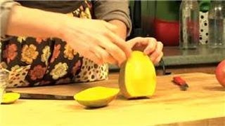 Raw Mango Juice amp Smoothies  How to Cut a Mango Perfectly [upl. by Ennairol]