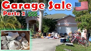 GARAGE SALE NOS EUA PARTE 2  VENDA NA GARAGEM PARTE 2 [upl. by Arahk]