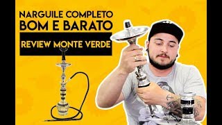 Narguile Egípcio Barato Bom e Completo  Monte Verde  Review [upl. by Lustig]