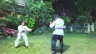 bfsk selfdefance shotokankarate girls self defence demo video [upl. by Garrot578]