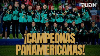 ¡MÉXICO se colgó un ORO HISTÓRICO en FUTBOL FEMENIL EN JUEGOS PANAMÉRICANOS  TUDN [upl. by Danni993]