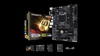 Gigabyte B250MHD3 Budget Value Motherboard Unboxing amp Overview  Price I Bengali I [upl. by Rennob]