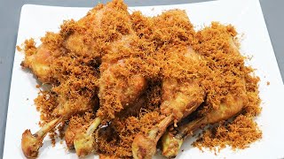 Cara membuat ayam goreng lengkuas seperti di rumah makan Padang [upl. by Mila528]