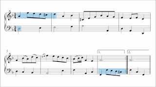 Bach Minuet in D Minor BWV Anh 132 Musical Analysis [upl. by Septima]