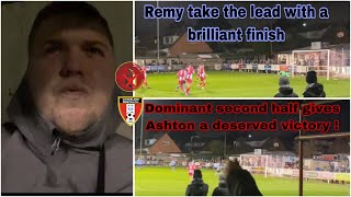 Ashton town 21 Litherland Remyca Matchday vlog Second half dominance shown for the Town [upl. by Ataner]