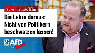 Nicht von Politikern beschwatzen lassen – Sven Tritschler AfD [upl. by Janean143]