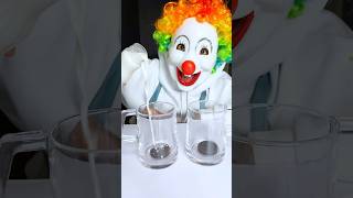 CLOWNS SECRET OREO SECRET EXPERIMENT 🍪👻😱shorts funny comedy ytshorts tiktok viral food [upl. by Ahtela]