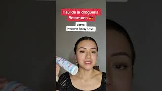 Haul de la droguería rossmann alemania [upl. by Revlis419]