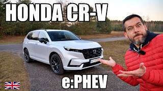 2024 Honda CRV ePHEV  Hard Sell ENG  Test Drive and Review [upl. by Idaf]