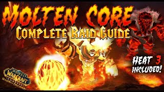 MOLTEN CORE RAID GUIDE  HEAT 3  SEASON OF DISCOVERY [upl. by Namyl]