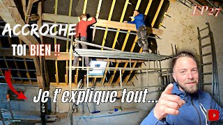 Technique efficace pour créer ton ossature de rampant TUTO explication EP27 [upl. by Tutankhamen]