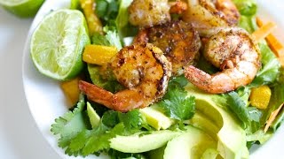 Jerk Shrimp Salad [upl. by Akitnahs604]