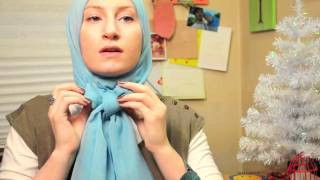 Scarf Hijab Bow Tutorial [upl. by Tewfik]