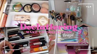 DECLUTTERING MAKE UP COLLECTION🗑️ [upl. by Yekcir]