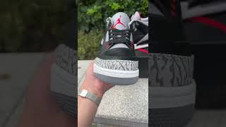 Holiady Over 😘 Air Jordan 3 Black Cement 2024💥Stock X cleaning professionals pack [upl. by Somisareg]