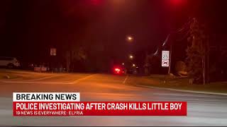 9yearold dies in Elyria crash 10yearold taken by helicopter to hospital [upl. by Phoebe]