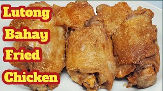 Lutong Bahay Fried Chicken [upl. by Smitty413]