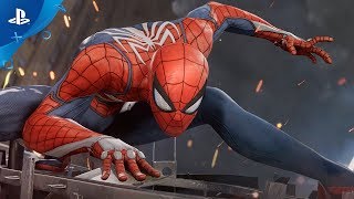 Marvels SpiderMan PS4 2017 E3 Gameplay [upl. by Sosna]