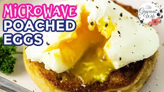 Microwave Poached Eggs [upl. by Nyladnewg]