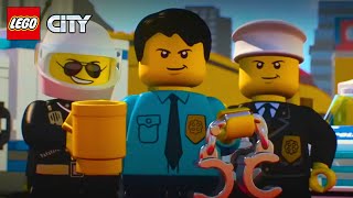 LEGO City Police Mini Movies Compilation Episode 1 to 6  LEGO Animation Cartoons [upl. by Hollah561]