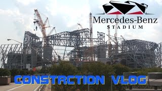 Mercedes Benz Stadium Construction 2 [upl. by Grory]