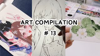 Art compilation tiktok  douyin 13 ☆ [upl. by Adnolohs212]